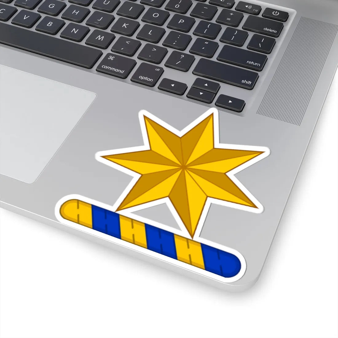 Commonwealth Star (Australia) (Coat of Arms) STICKER Vinyl Kiss-Cut Decal - The Sticker Space