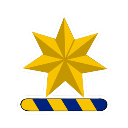 Commonwealth Star of Australia (Australia) (Coat of Arms) STICKER Vinyl Kiss-Cut Decal 4 Inch White - The Sticker Space