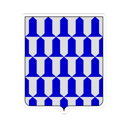 CommunesBelgique-Awans (Belgium) (Coat of Arms) STICKER Vinyl Kiss-Cut Decal 3 Inch White - The Sticker Space