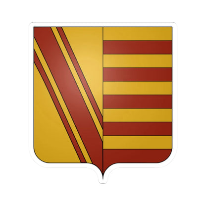 CommunesBelgique-Beauraing (Belgium) (Coat of Arms) STICKER Vinyl Kiss-Cut Decal 2 Inch White - The Sticker Space