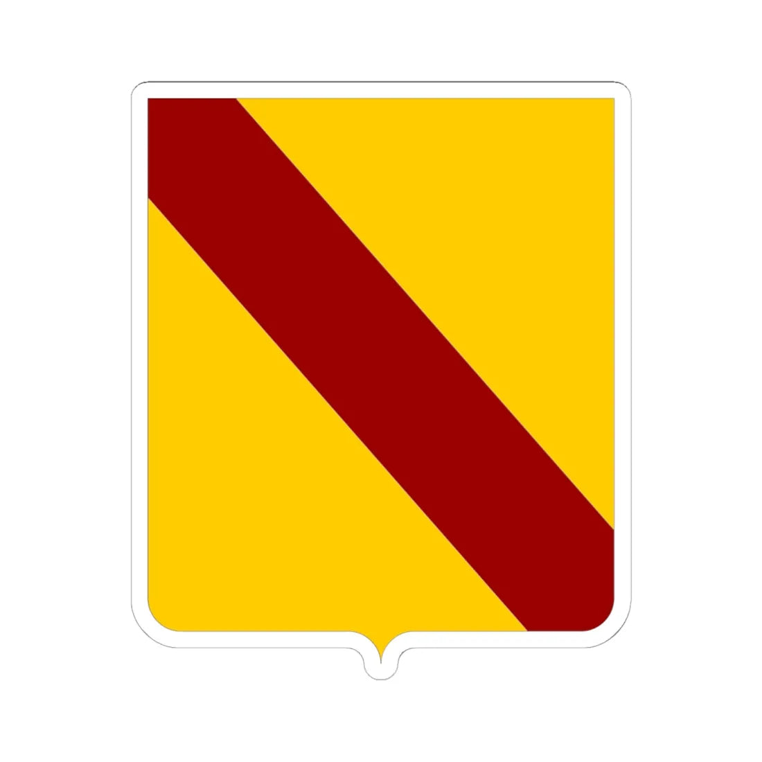 CommunesBelgique-Beloeil (Belgium) (Coat of Arms) STICKER Vinyl Kiss-Cut Decal 6 Inch White - The Sticker Space