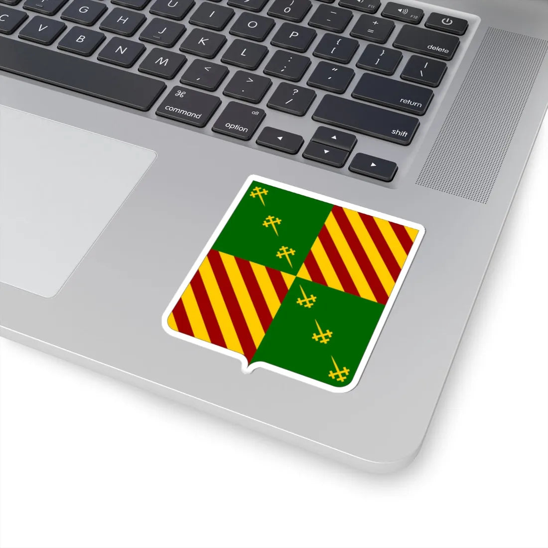 CommunesBelgique-Bernissart2001 (Belgium) (Coat of Arms) STICKER Vinyl Kiss-Cut Decal - The Sticker Space