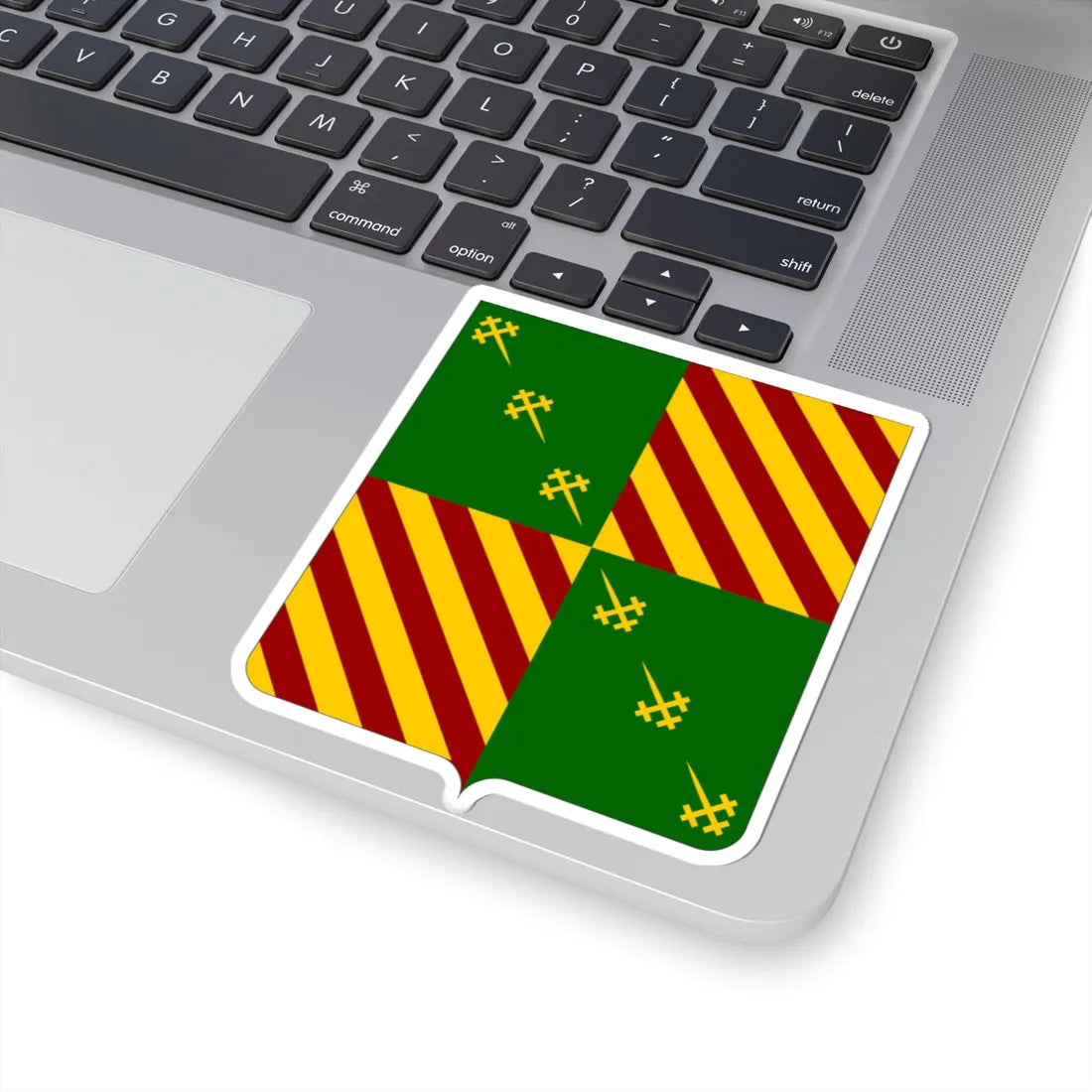 CommunesBelgique-Bernissart2001 (Belgium) (Coat of Arms) STICKER Vinyl Kiss-Cut Decal - The Sticker Space