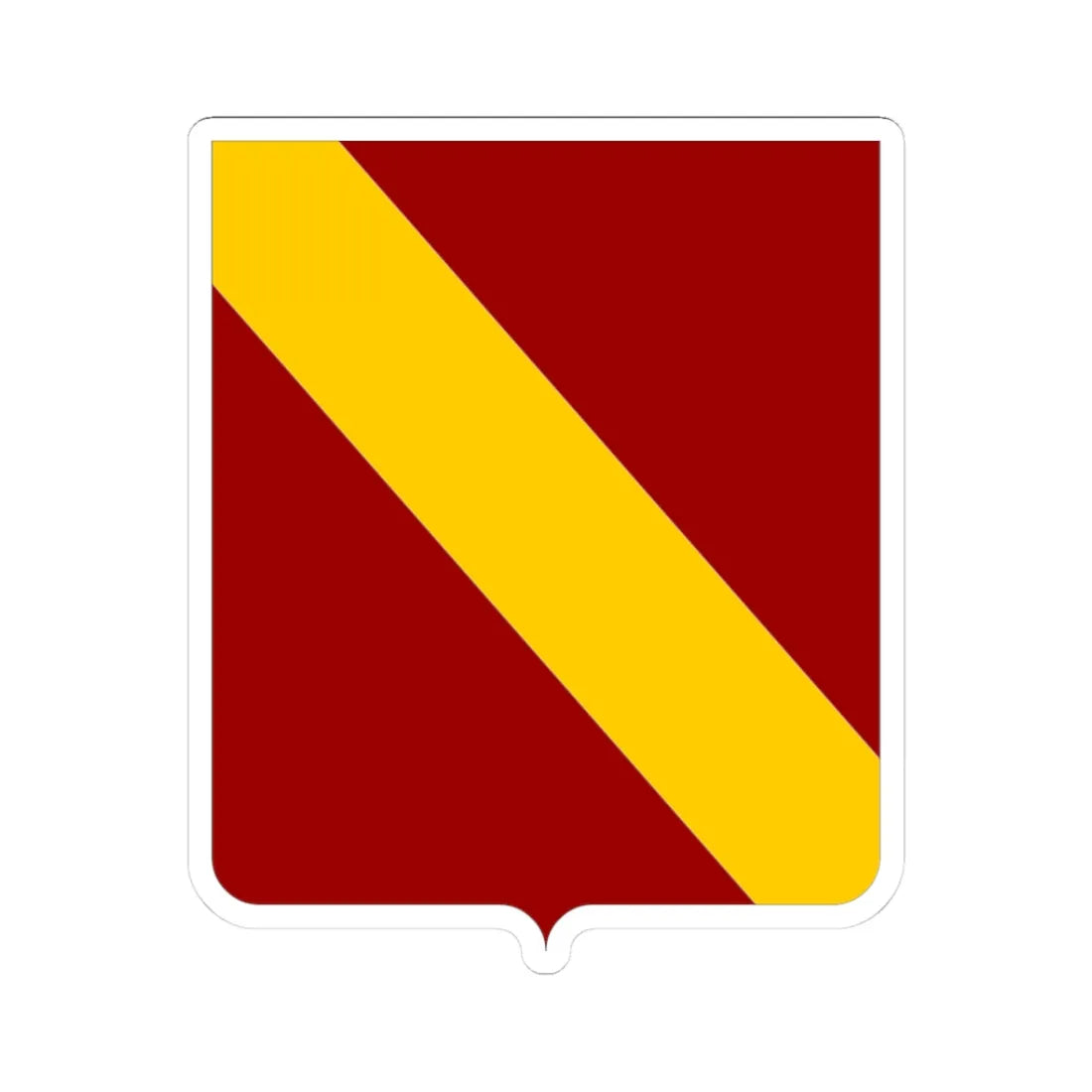 CommunesBelgique-Boussu (Belgium) (Coat of Arms) STICKER Vinyl Kiss-Cut Decal 3 Inch White - The Sticker Space