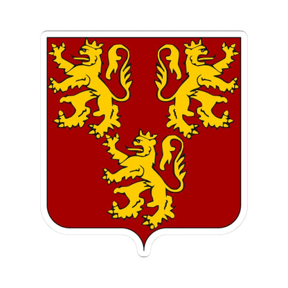 CommunesBelgique-Chievres (Belgium) (Coat of Arms) STICKER Vinyl Kiss-Cut Decal 3 Inch White - The Sticker Space