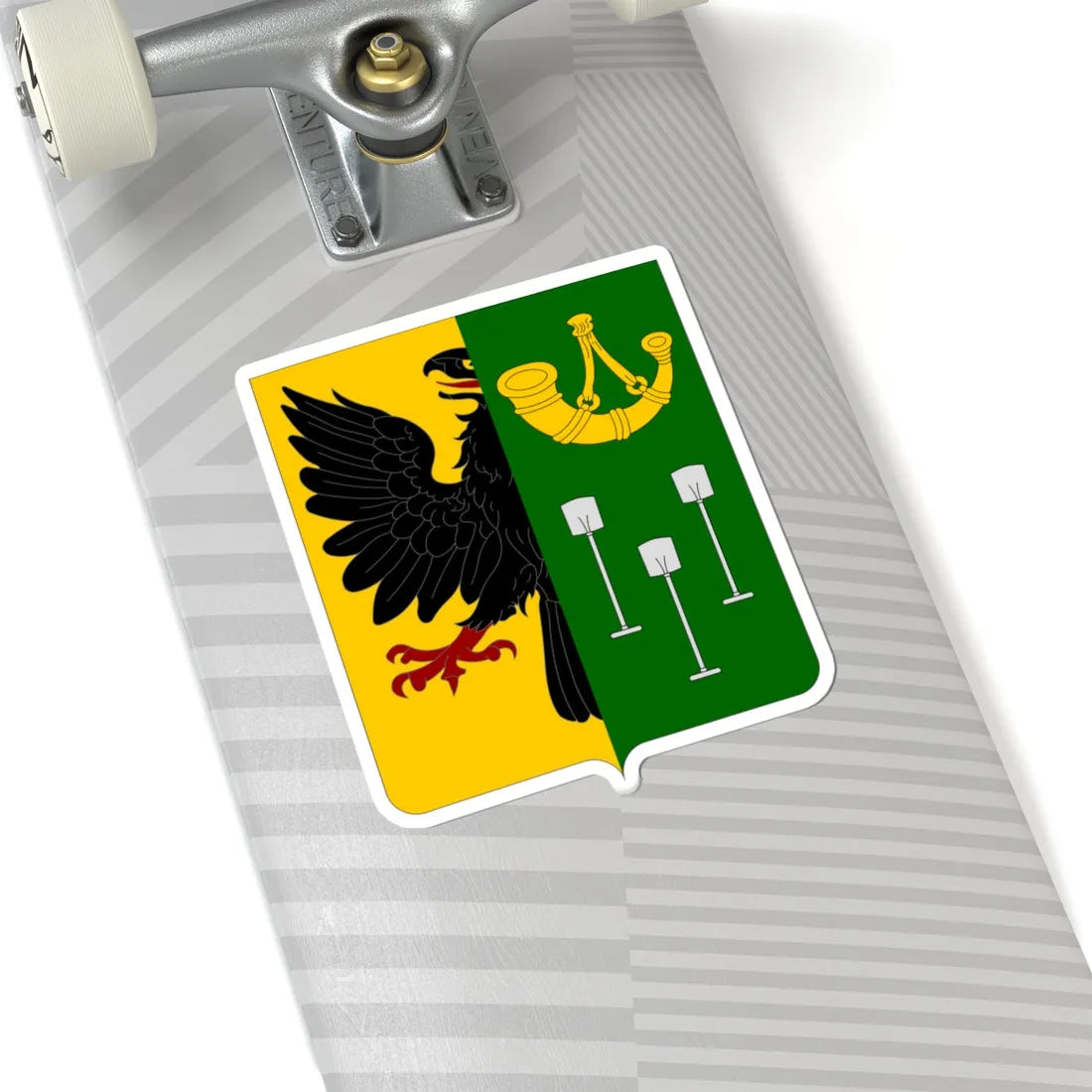 CommunesBelgique-Colfontaine (Belgium) (Coat of Arms) STICKER Vinyl Kiss-Cut Decal - The Sticker Space