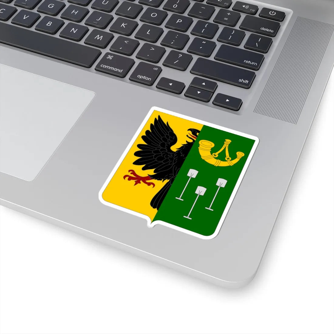 CommunesBelgique-Colfontaine (Belgium) (Coat of Arms) STICKER Vinyl Kiss-Cut Decal - The Sticker Space