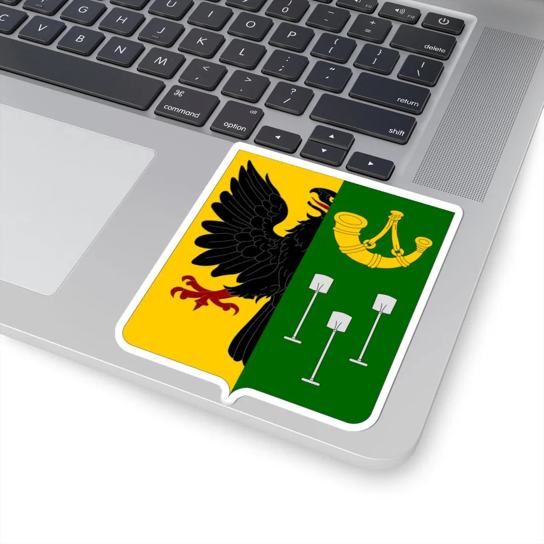 CommunesBelgique-Colfontaine (Belgium) (Coat of Arms) STICKER Vinyl Kiss-Cut Decal - The Sticker Space