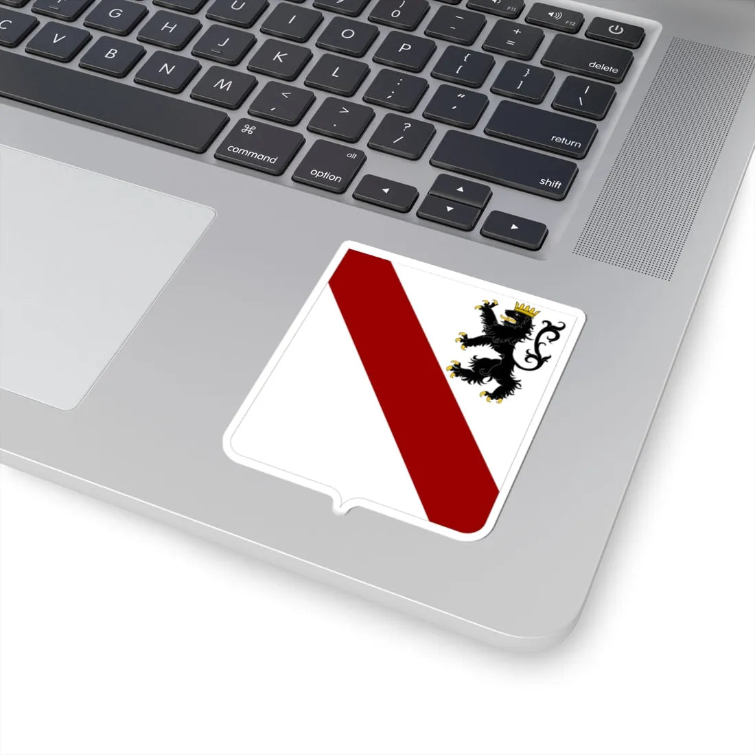 CommunesBelgique-Courcelles (Belgium) (Coat of Arms) STICKER Vinyl Kiss-Cut Decal - The Sticker Space