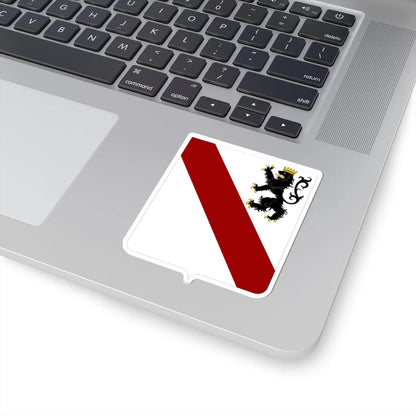 CommunesBelgique-Courcelles (Belgium) (Coat of Arms) STICKER Vinyl Kiss-Cut Decal - The Sticker Space