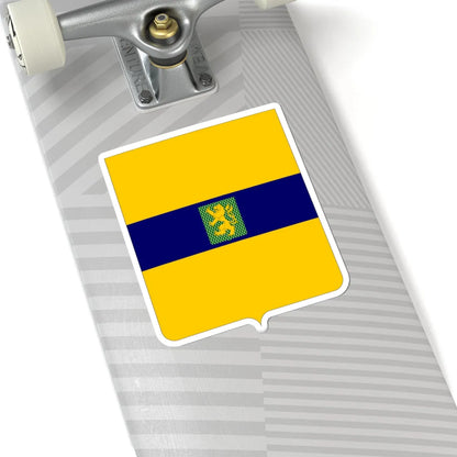 CommunesBelgique-Dour (Belgium) (Coat of Arms) STICKER Vinyl Kiss-Cut Decal - The Sticker Space