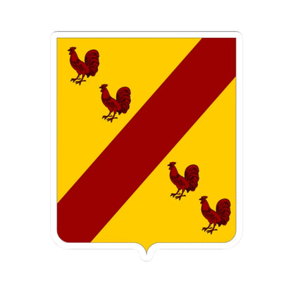 CommunesBelgique-Engis (Belgium) (Coat of Arms) STICKER Vinyl Kiss-Cut Decal 2 Inch White - The Sticker Space