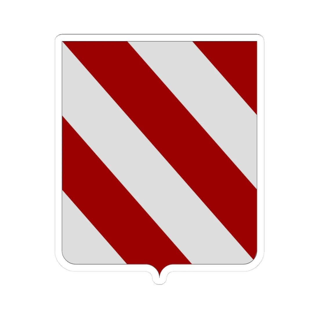 CommunesBelgique-Honnelles (Belgium) (Coat of Arms) STICKER Vinyl Kiss-Cut Decal 3 Inch White - The Sticker Space