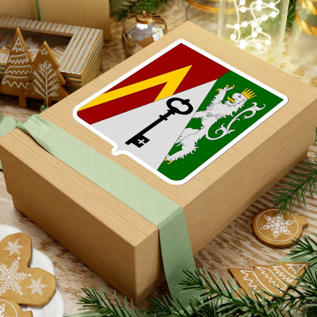 CommunesBelgique-Ittre (Belgium) (Coat of Arms) STICKER Vinyl Kiss-Cut Decal - The Sticker Space