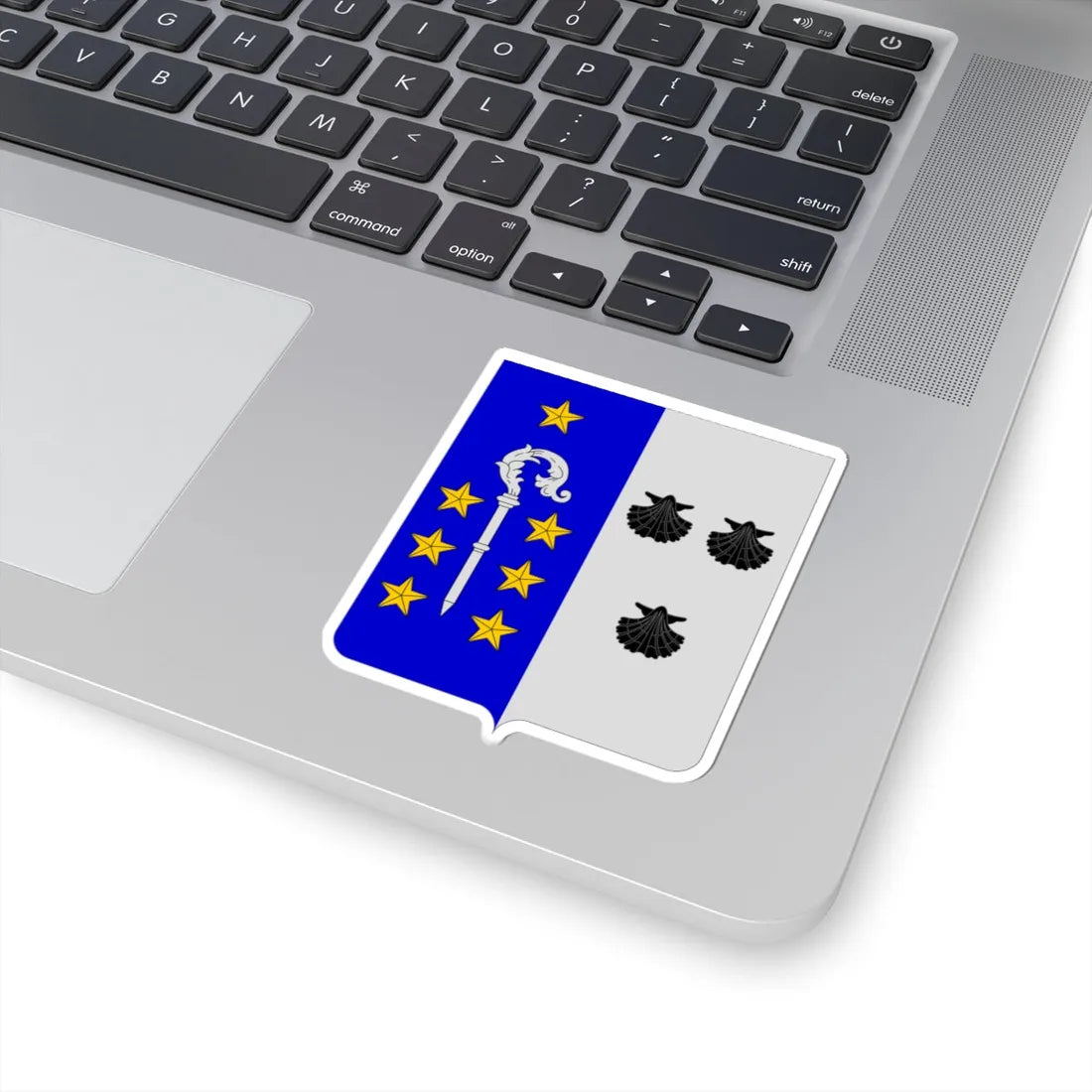 CommunesBelgique-Lasne (Belgium) (Coat of Arms) STICKER Vinyl Kiss-Cut Decal - The Sticker Space