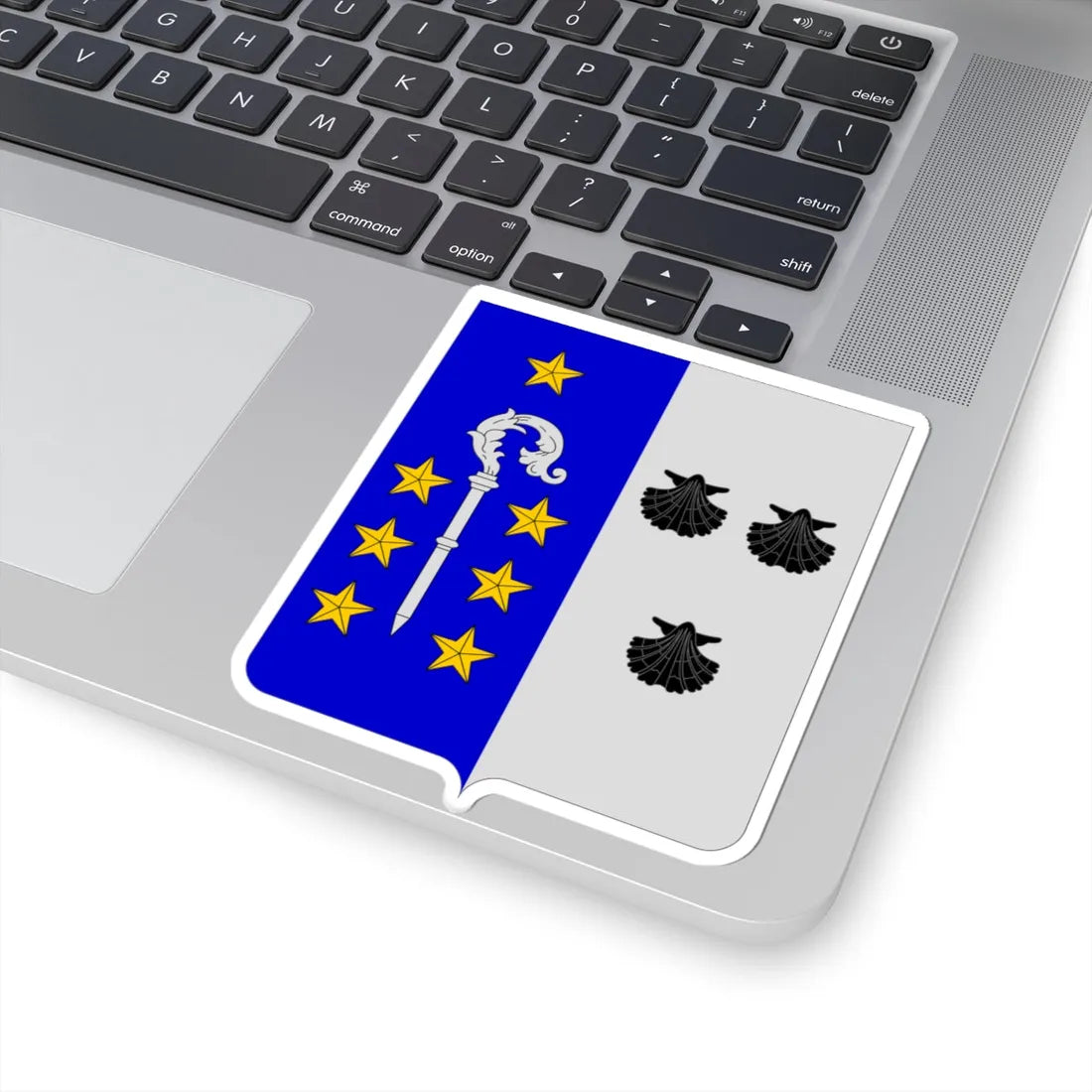 CommunesBelgique-Lasne (Belgium) (Coat of Arms) STICKER Vinyl Kiss-Cut Decal - The Sticker Space