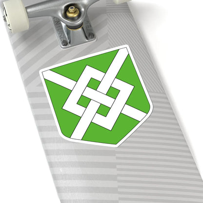 CommunesBelgique-MontDeLEnclus (Belgium) (Coat of Arms) STICKER Vinyl Kiss-Cut Decal - The Sticker Space