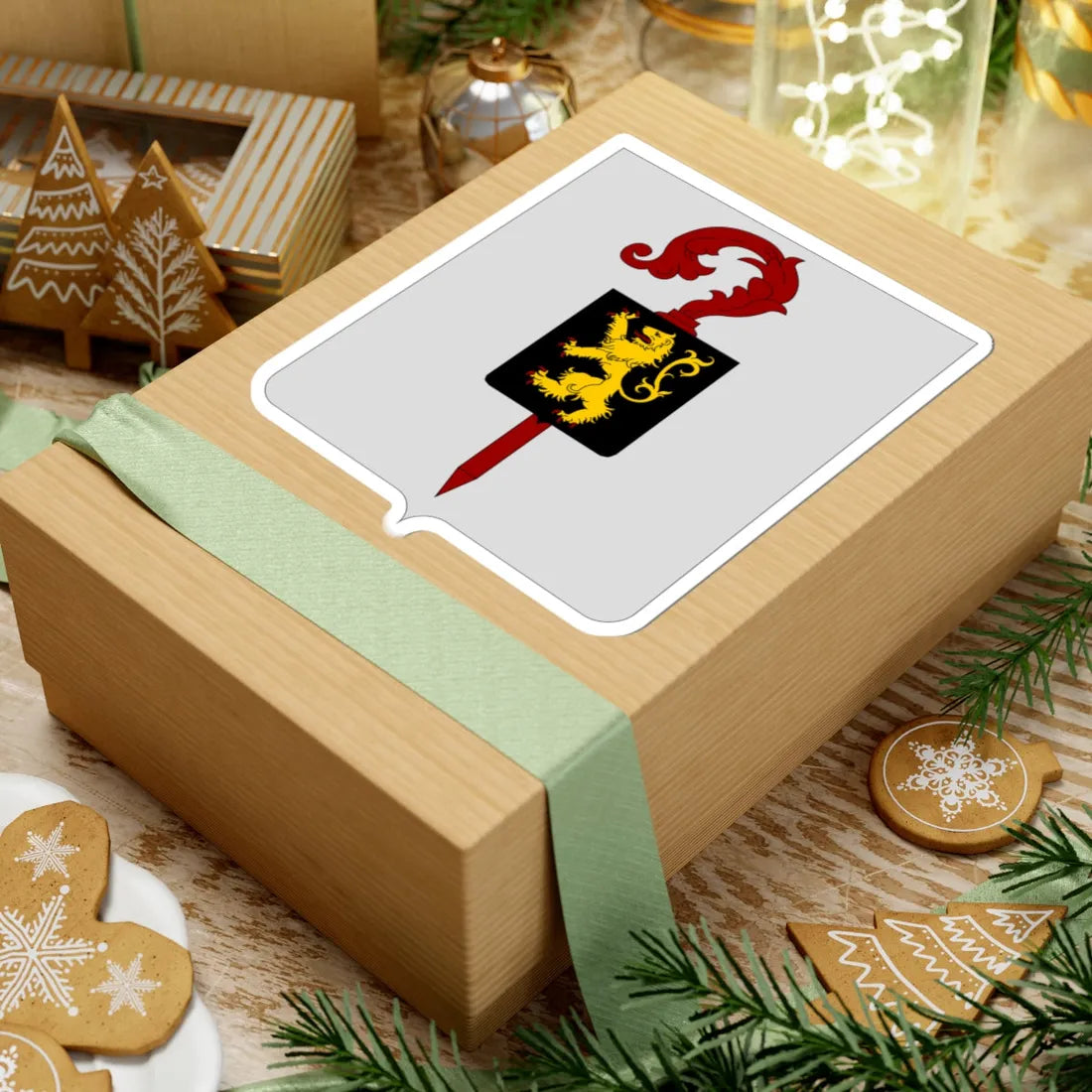 CommunesBelgique-Nivelles (Belgium) (Coat of Arms) STICKER Vinyl Kiss-Cut Decal - The Sticker Space