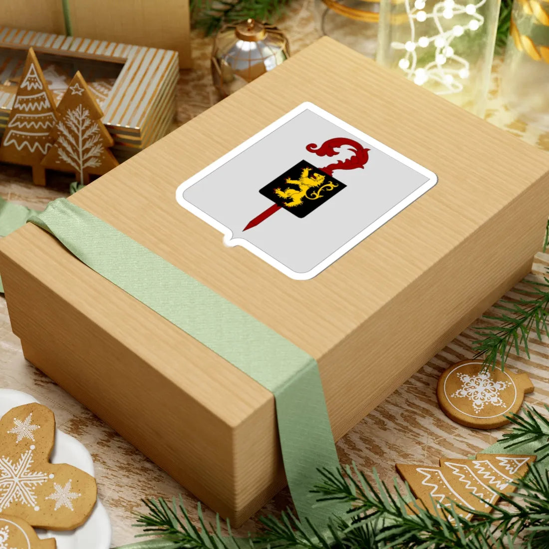 CommunesBelgique-Nivelles (Belgium) (Coat of Arms) STICKER Vinyl Kiss-Cut Decal - The Sticker Space