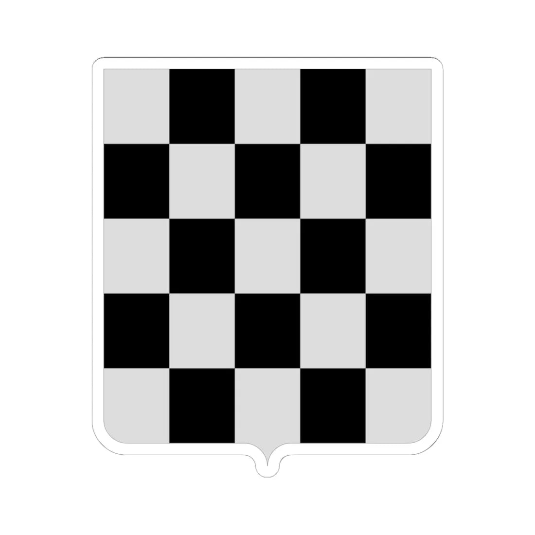 CommunesBelgique-Peruwelz (Belgium) (Coat of Arms) STICKER Vinyl Kiss-Cut Decal 6 Inch White - The Sticker Space