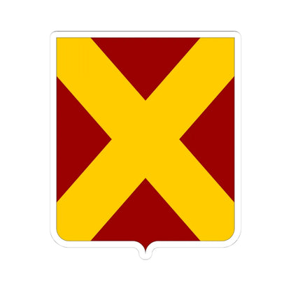 CommunesBelgique-Pont-a-Celles (Belgium) (Coat of Arms) STICKER Vinyl Kiss-Cut Decal 4 Inch White - The Sticker Space