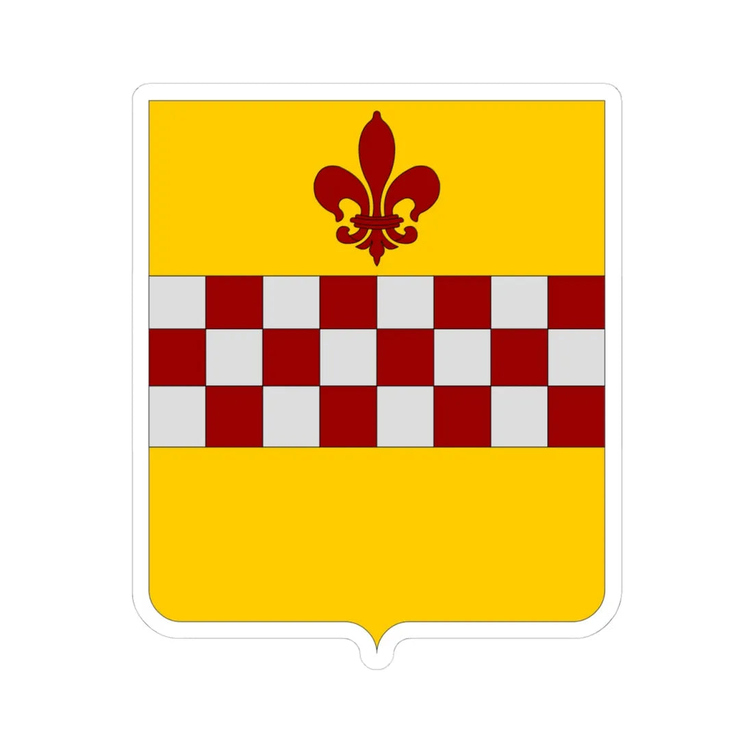 CommunesBelgique-Rixensart (Belgium) (Coat of Arms) STICKER Vinyl Kiss-Cut Decal - The Sticker Space