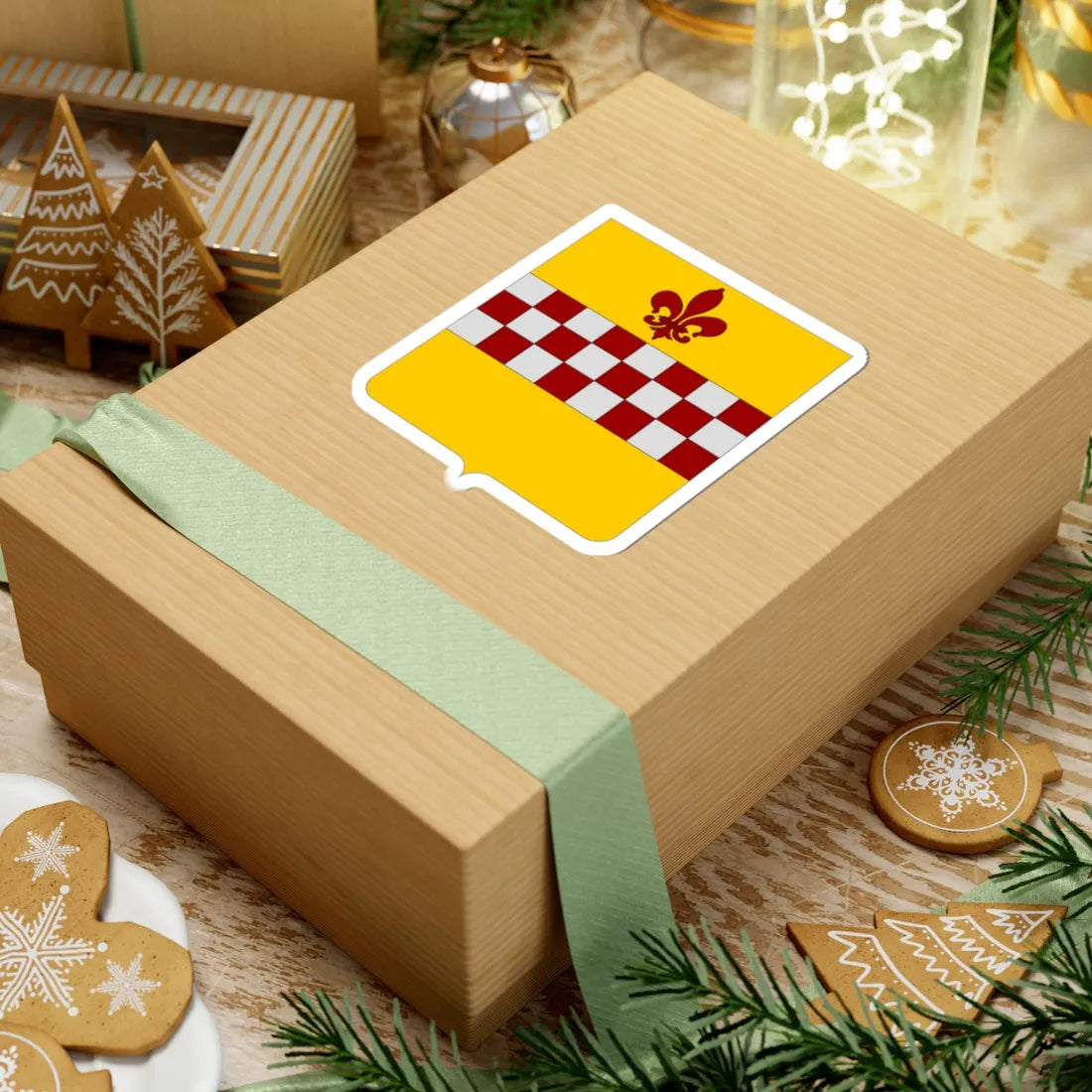 CommunesBelgique-Rixensart (Belgium) (Coat of Arms) STICKER Vinyl Kiss-Cut Decal - The Sticker Space