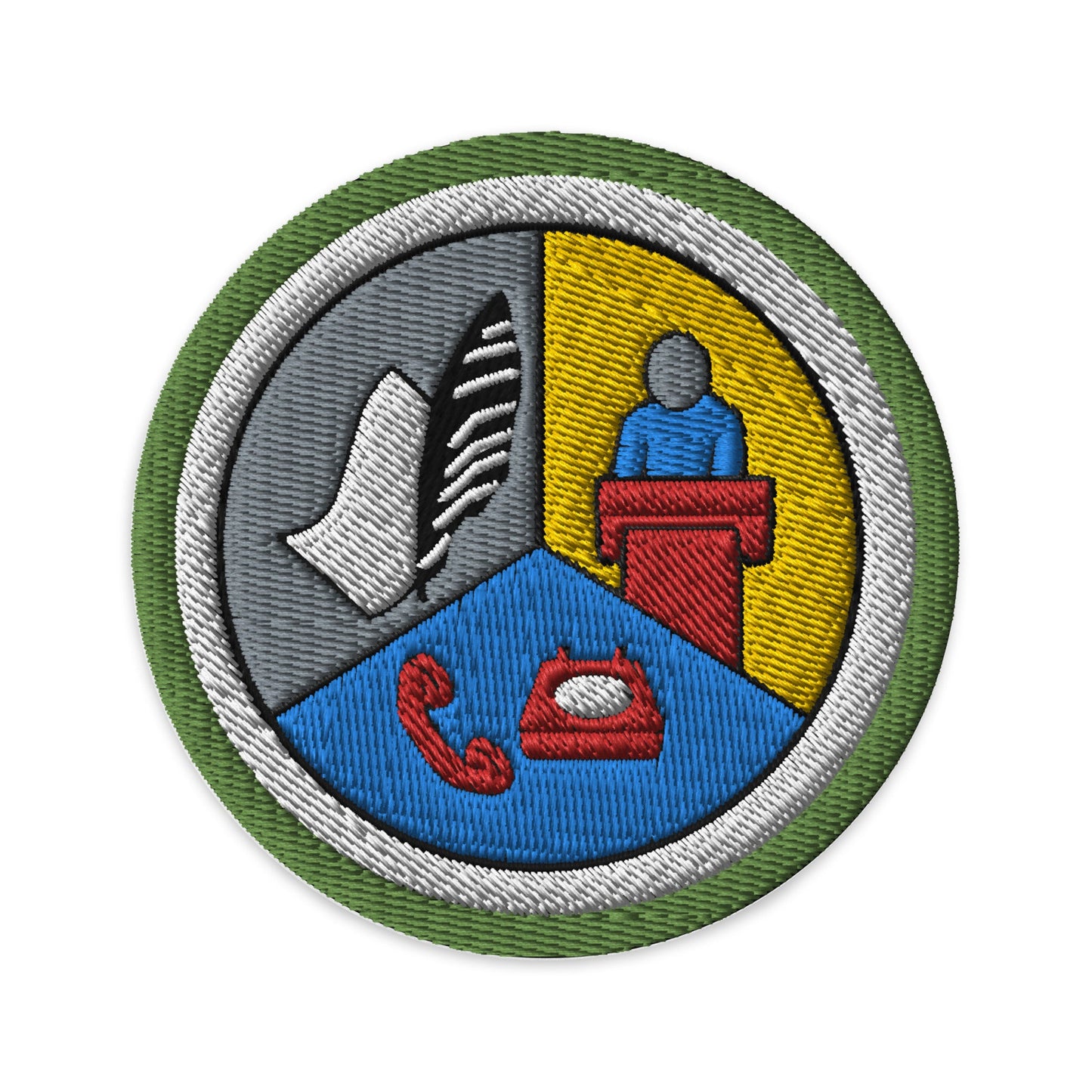 Communications (Boy Scouts Merit Badge) Embroidered Patch-The Sticker Space