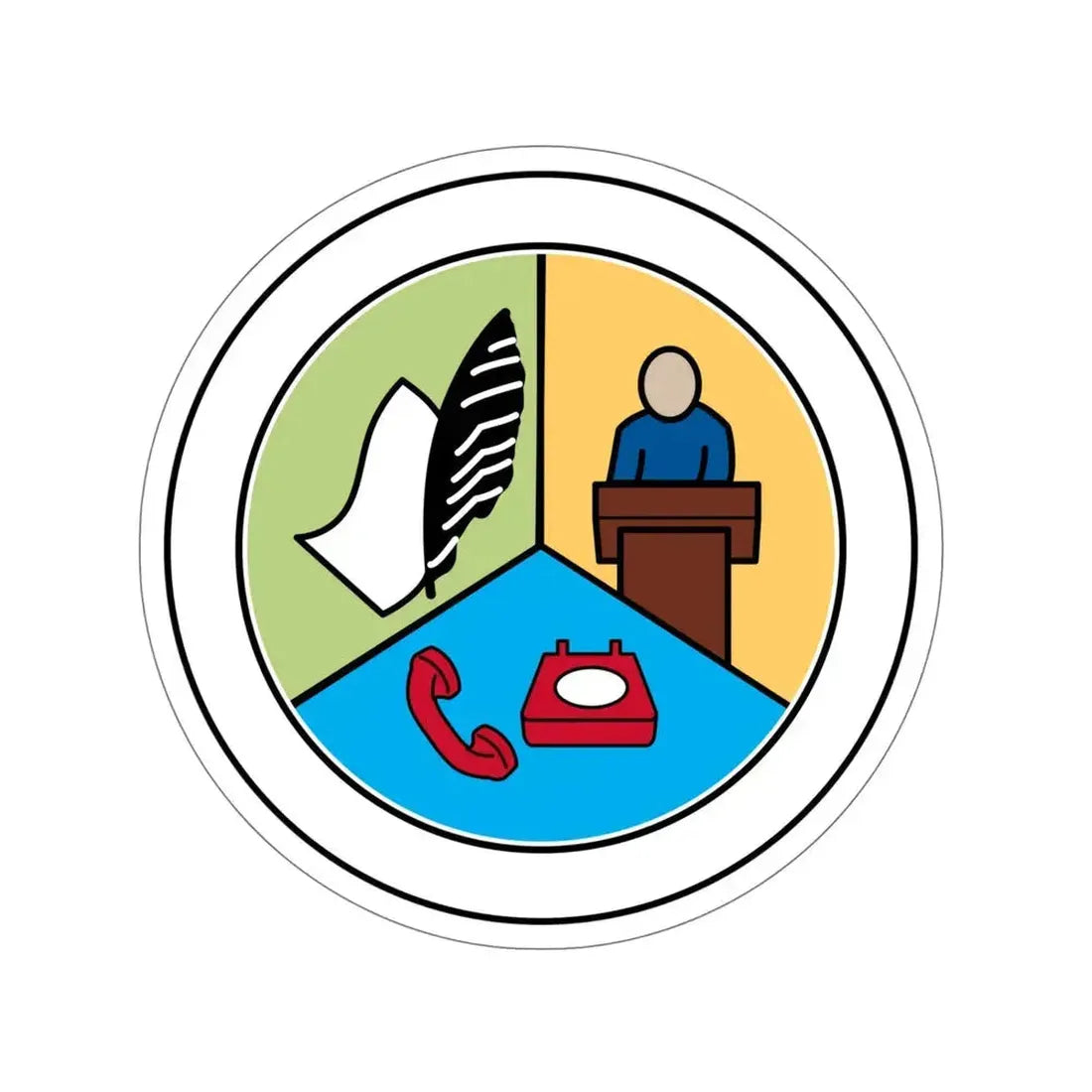 Communications (Boy Scouts Merit Badge) STICKER Vinyl Die-Cut Decal - The Sticker Space