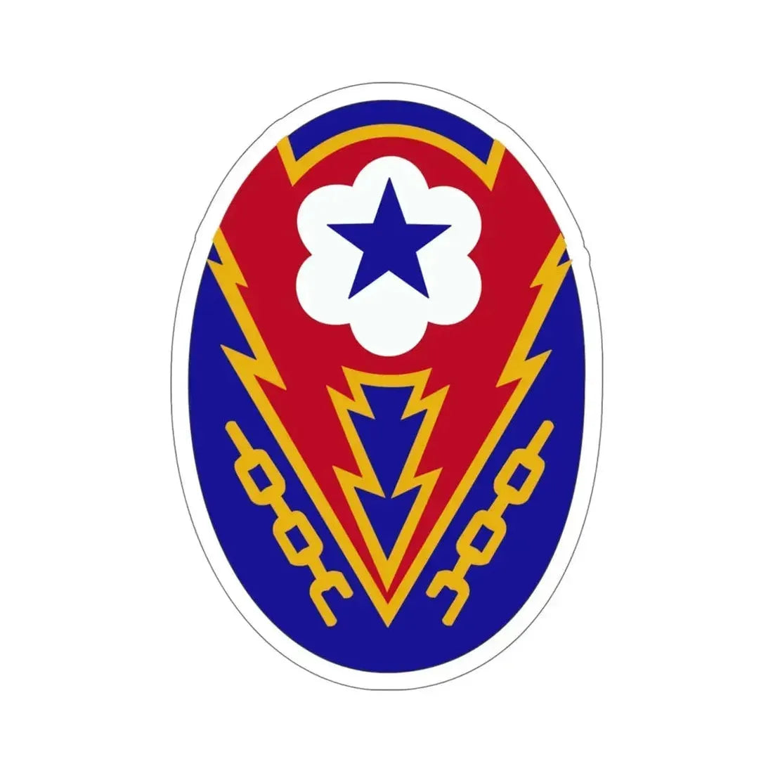 Communications Zone Personnel Europe (U.S. Army) STICKER Vinyl Die-Cut Decal 6 Inch - The Sticker Space