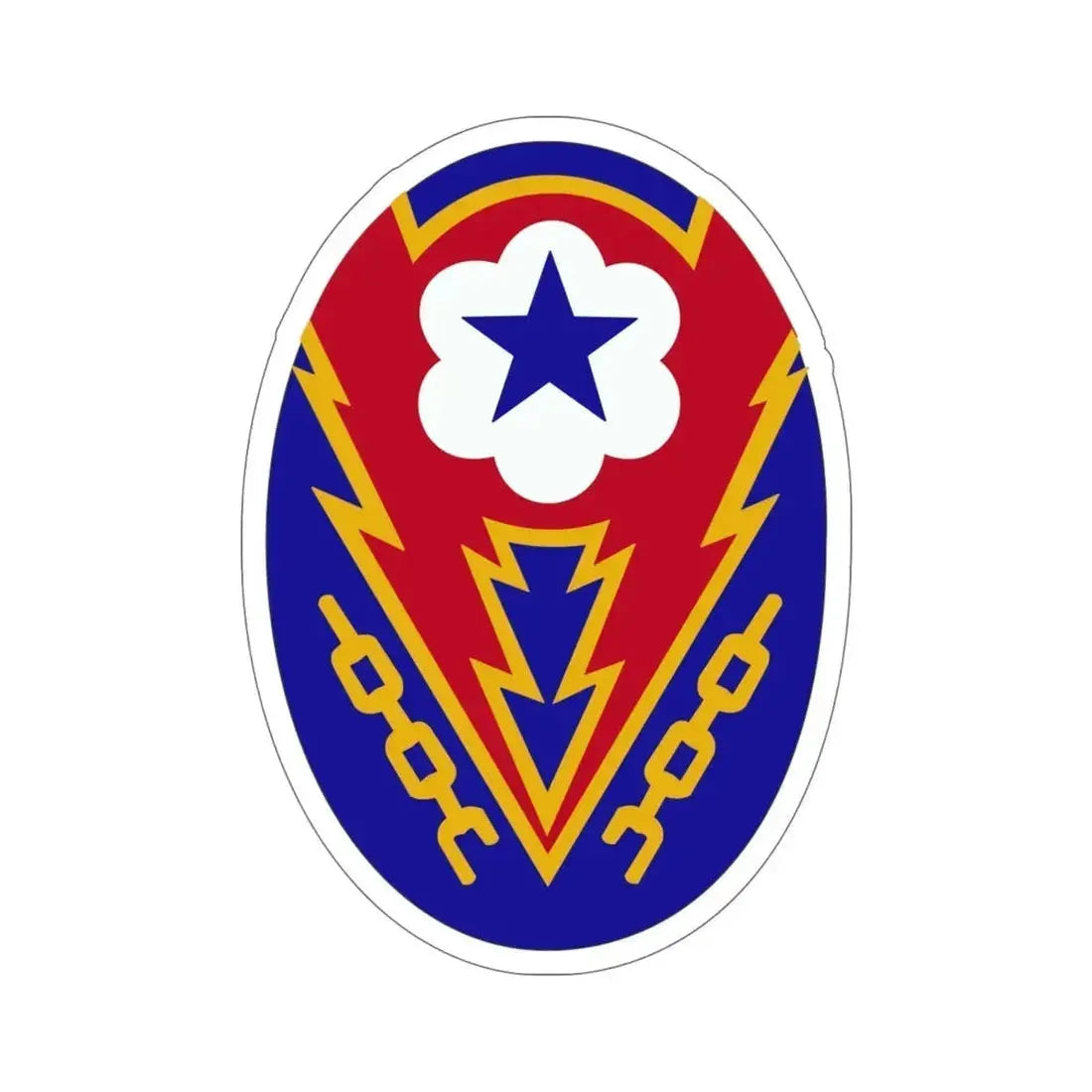 Communications Zone Personnel Europe (U.S. Army) STICKER Vinyl Die-Cut Decal - The Sticker Space