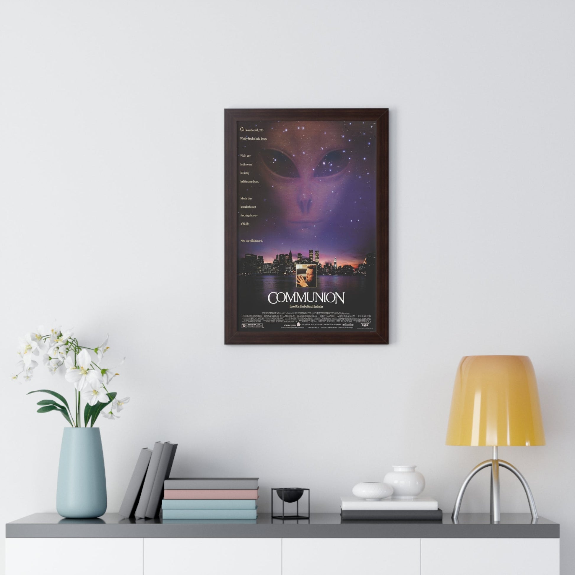 COMMUNION 1989 - Framed Movie Poster-The Sticker Space