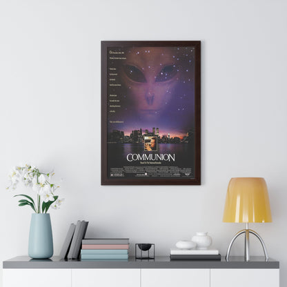 COMMUNION 1989 - Framed Movie Poster-The Sticker Space