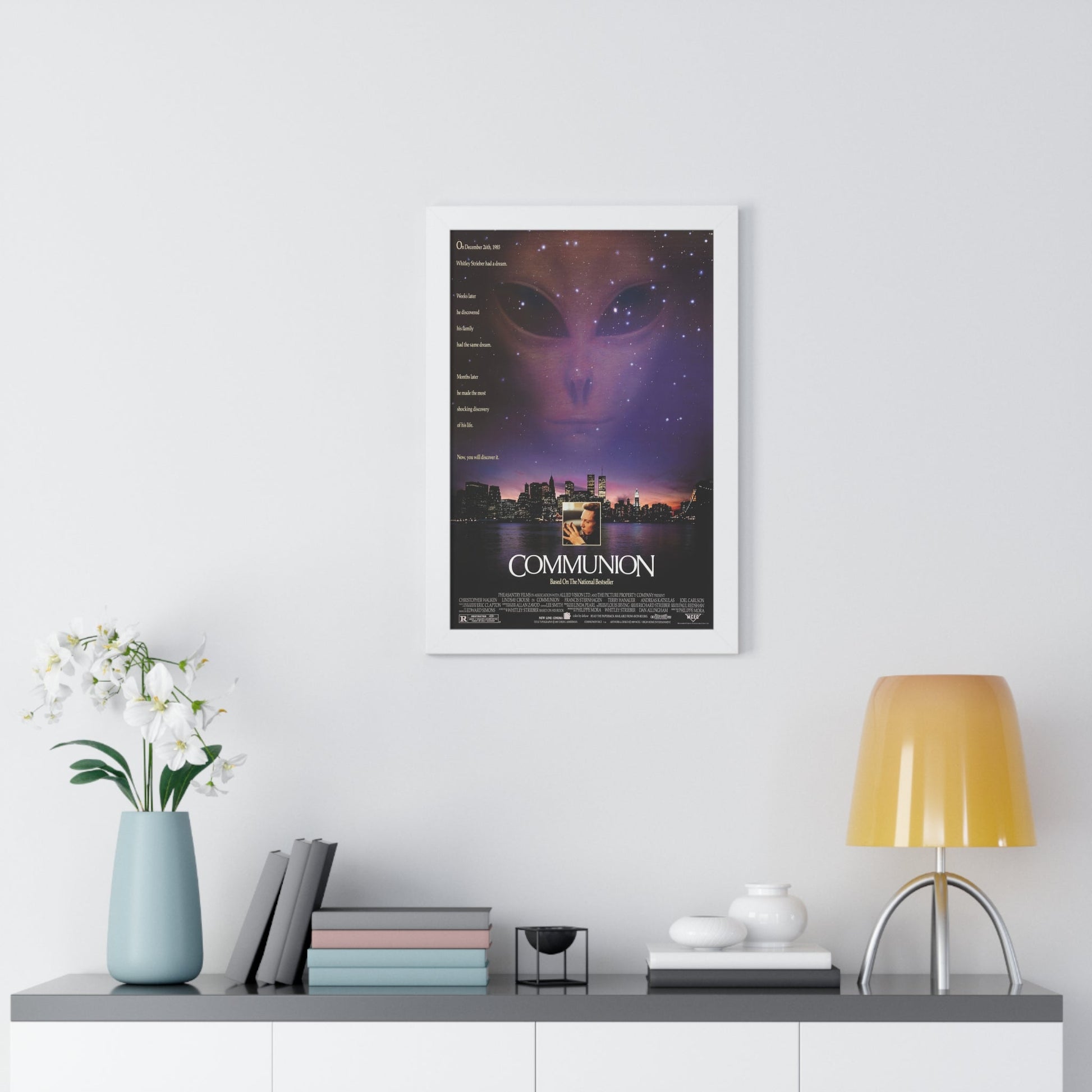 COMMUNION 1989 - Framed Movie Poster-The Sticker Space