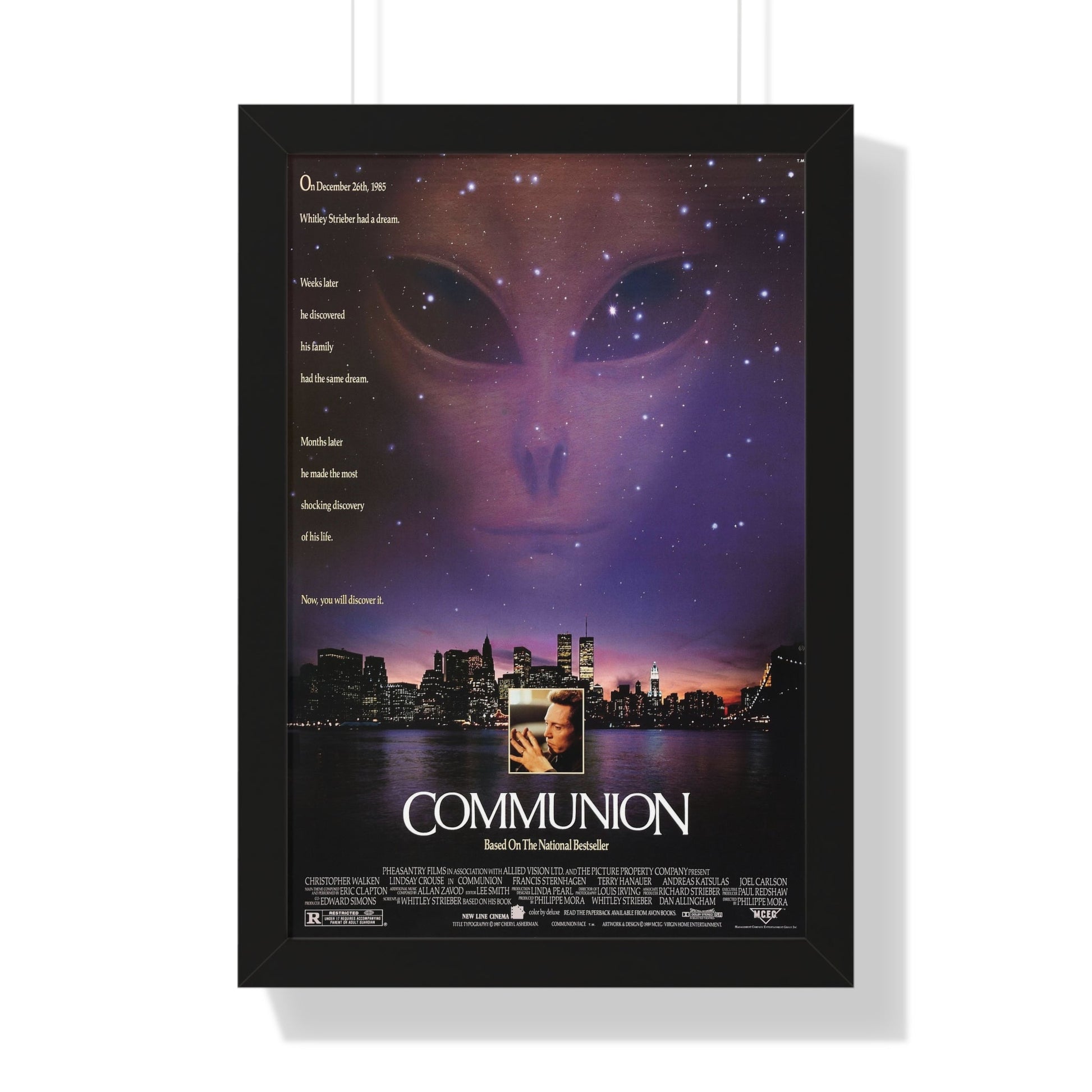 COMMUNION 1989 - Framed Movie Poster-16″ x 24″-The Sticker Space