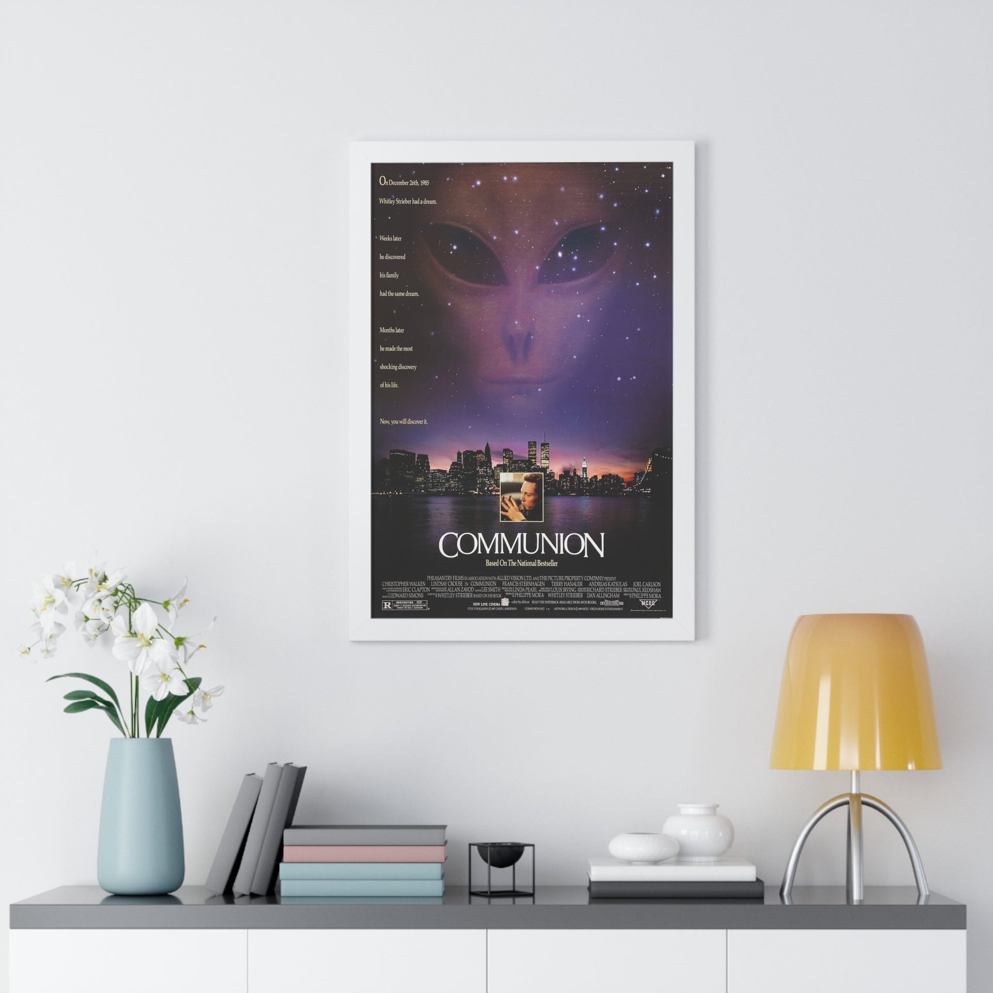 COMMUNION 1989 - Framed Movie Poster-The Sticker Space