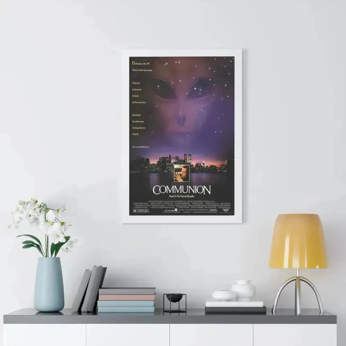 COMMUNION 1989 - Framed Movie Poster - The Sticker Space