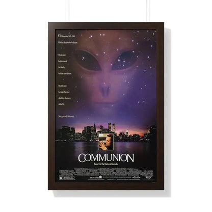 COMMUNION 1989 - Framed Movie Poster - The Sticker Space