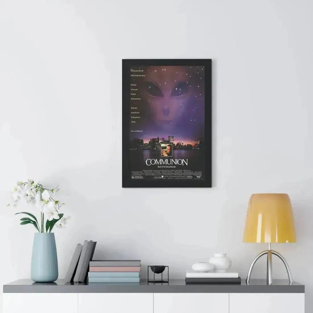 COMMUNION 1989 - Framed Movie Poster - The Sticker Space