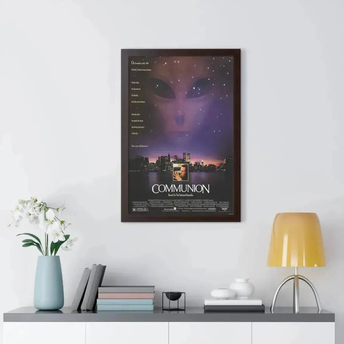 COMMUNION 1989 - Framed Movie Poster - The Sticker Space