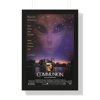 COMMUNION 1989 - Framed Movie Poster - The Sticker Space