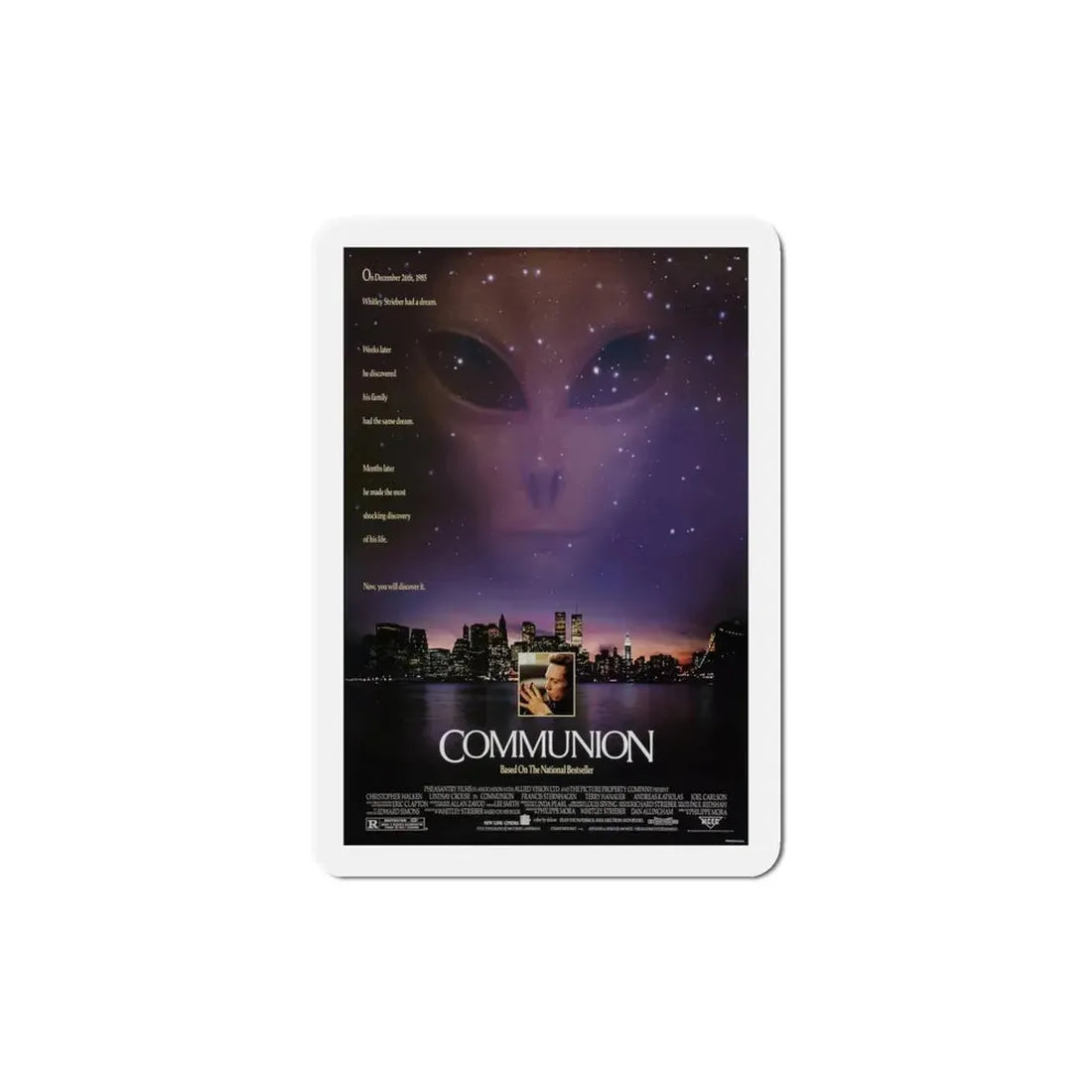 Communion 1989 Movie Poster Refrigerator Magnet - The Sticker Space