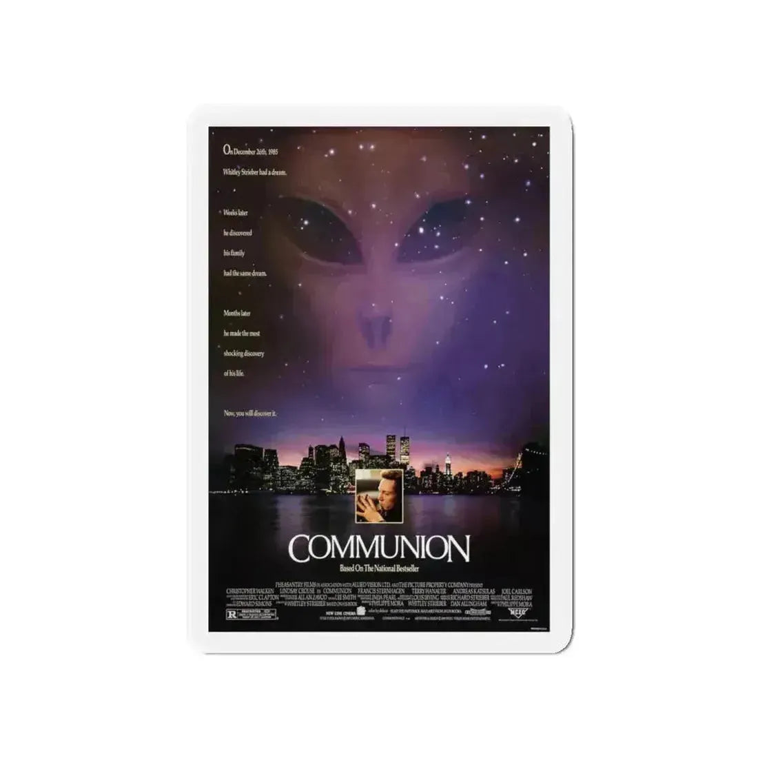 COMMUNION 1989 Movie Poster - Refrigerator Magnet - The Sticker Space