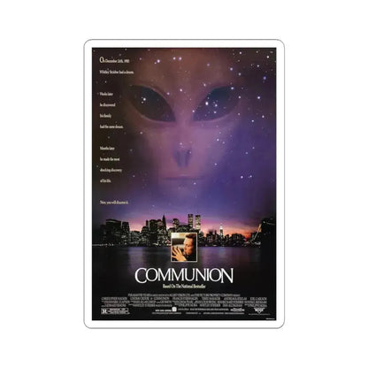 COMMUNION 1989 Movie Poster - STICKER Vinyl Kiss-Cut Decal - The Sticker Space