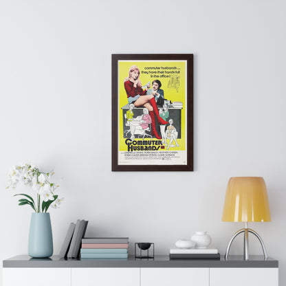 COMMUTER HUSBANDS 1973 - Framed Movie Poster-The Sticker Space