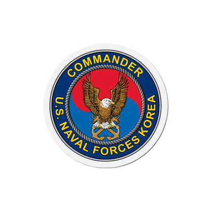 COMNAVFOR Korea Commander Naval Forces Korea (U.S. Navy) Die-Cut Magnet-6 × 6"-The Sticker Space