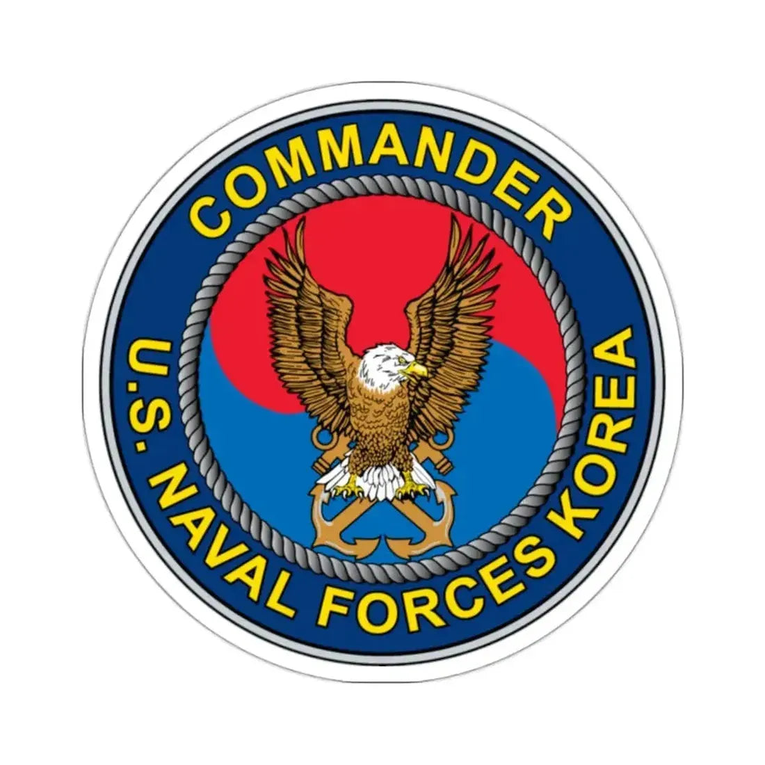 COMNAVFOR Korea Commander Naval Forces Korea (U.S. Navy) STICKER Vinyl Kiss-Cut Decal - The Sticker Space