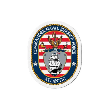 COMNAVSURFLANT N44 Commander Naval Surface Force Atlantic (U.S. Navy) Refrigerator Magnet - The Sticker Space