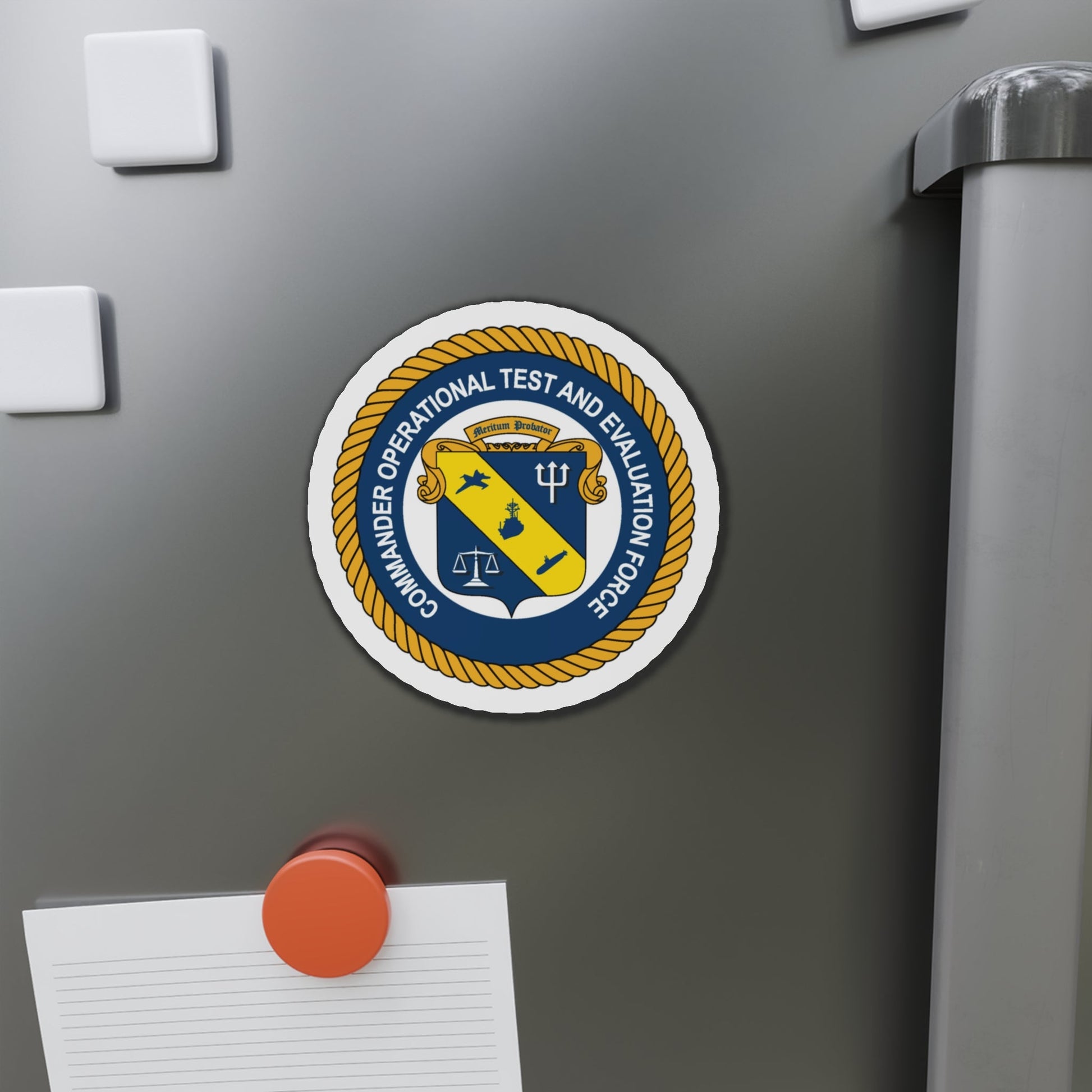 COMOPTEVFOR Commander Operational Test & Evaluation Force (U.S. Navy) Die-Cut Magnet-The Sticker Space