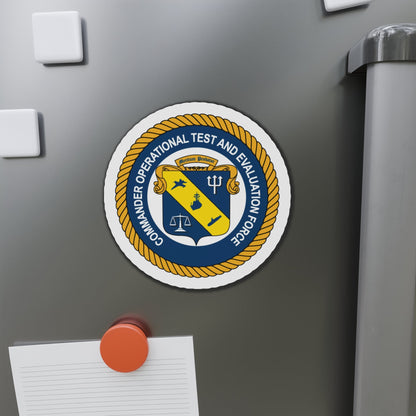 COMOPTEVFOR Commander Operational Test & Evaluation Force (U.S. Navy) Die-Cut Magnet-The Sticker Space